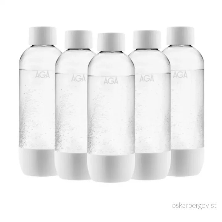 AGA 5-pakning AQVIA PET-flaske, 1L (Hvit) BF 2025 v:6897573 AGA 5-pakning AQVIA PET-flaske, 1L (Hvit) BF 2025 v:6897573