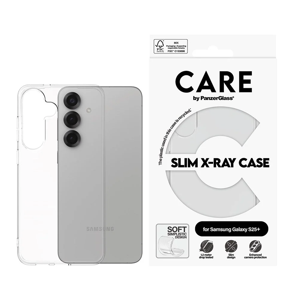 CARE by PanzerGlass Samsung Galaxy S25+ (Plus) FASHION X-Ray Soft Basi v:7499962 CARE by PanzerGlass Samsung Galaxy S25+ (Plus) FASHION X-Ray Soft Basi v:7499962