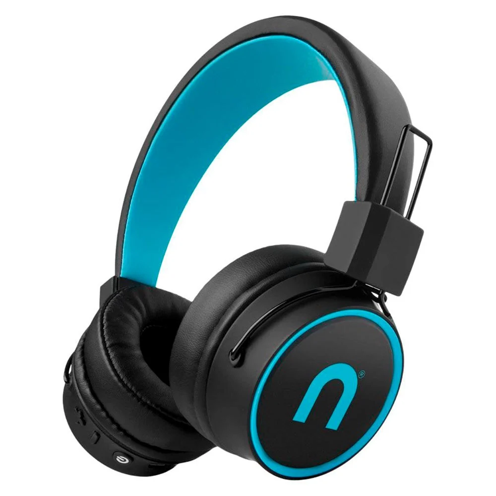 Niceboy Hive JOY 3 Bluetooth On-Ear Hodetelefoner – Svart / Blå v:8607190