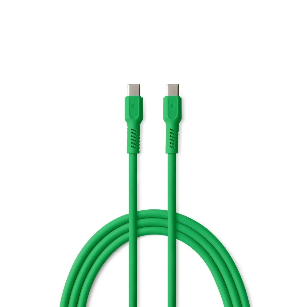 Colorum 60W USB-C til USB-C Kabel – 1.8m – Green v:1488258 Colorum 60W USB-C til USB-C Kabel – 1.8m – Green v:1488258