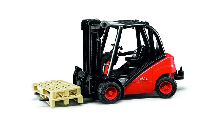 Bruder Linde Gaffeltruck m. 2 paller (02511) v:8004490