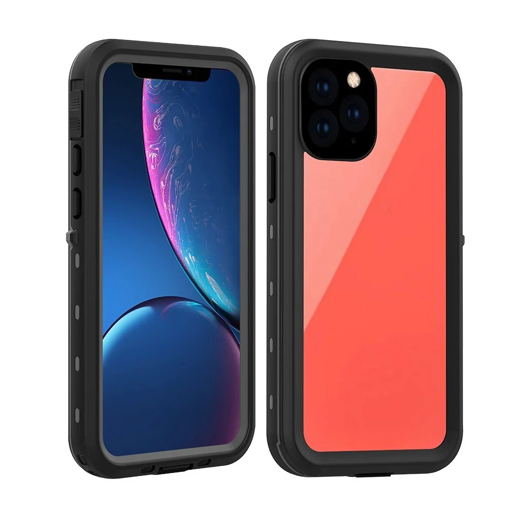 iPhone 11 Pro Redpepper IP68 Vanntett Deksel – Svart / Gjennomsiktig v:340729 iPhone 11 Pro Redpepper IP68 Vanntett Deksel – Svart / Gjennomsiktig v:340729
