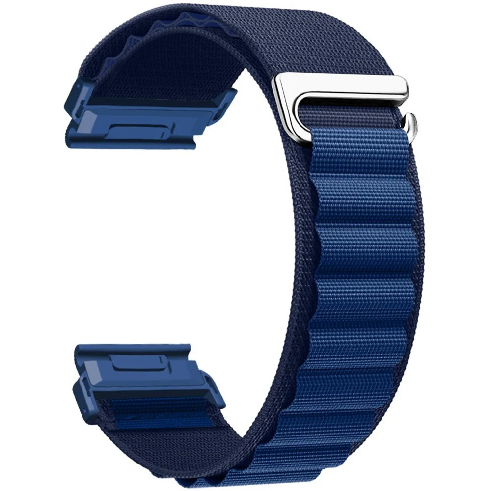 Universal Garmin 26mm QuickFit EIDERWOOD Nylon Remm – Blå v:1868292 Universal Garmin 26mm QuickFit EIDERWOOD Nylon Remm – Blå v:1868292