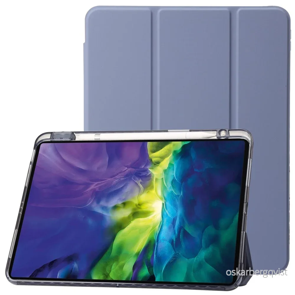 EIDERWOOD iPad Pro 11" (2025 / 2024) Tri-Fold Kunst Skinn Deksel med A v:4182592 EIDERWOOD iPad Pro 11" (2025 / 2024) Tri-Fold Kunst Skinn Deksel med A v:4182592