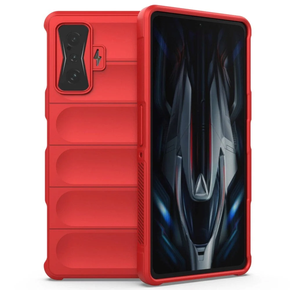 Xiaomi Poco F4 GT Fleksibelt Plastdeksel - Rød v:5449068