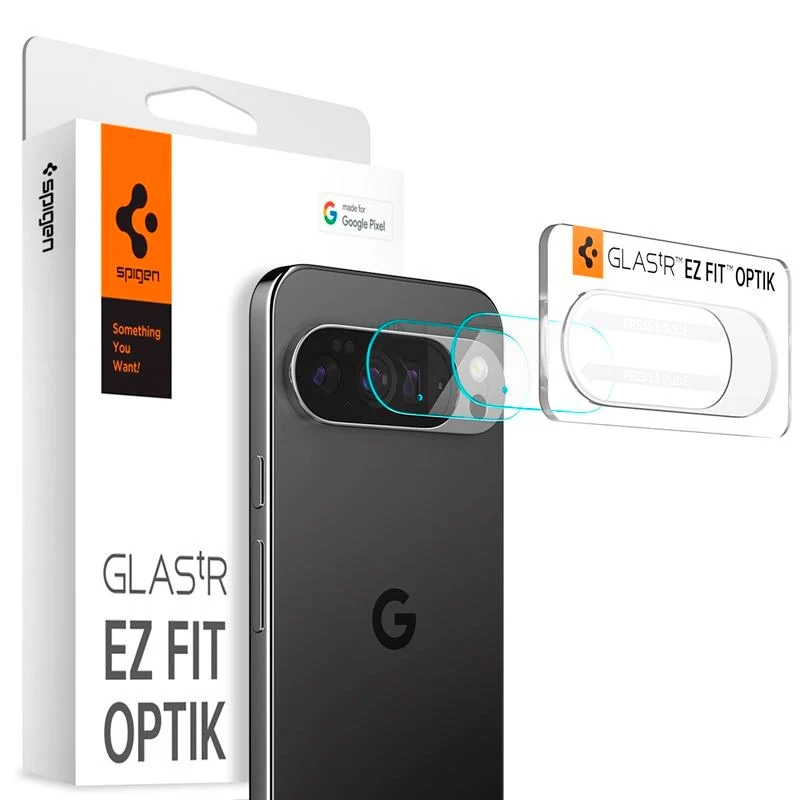 Google Pixel 10 Pro XL Spigen Glass tR EZ Fit Optik Kameralinsebeskytt v:4951218 Google Pixel 10 Pro XL Spigen Glass tR EZ Fit Optik Kameralinsebeskytt v:4951218