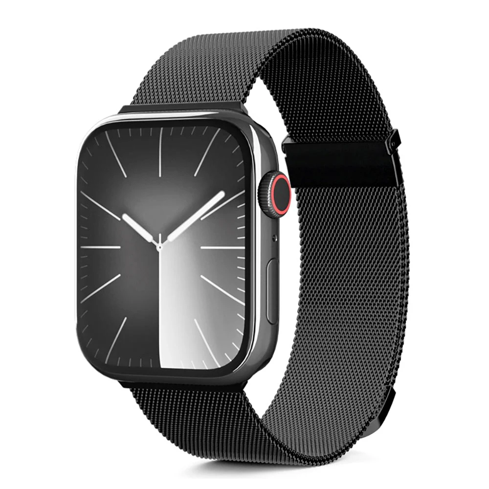 Apple Watch (42/44/SE/45/46/49mm) Epico Milanese+ (Plus) Rustfri Stål v:4810752