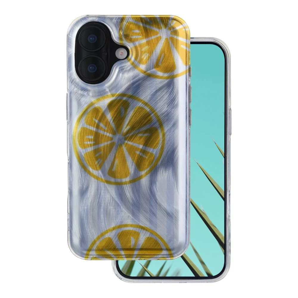 iPhone 16 TFO Ultra Trendy Sommer Deksel – Lemon v:4894414 iPhone 16 TFO Ultra Trendy Sommer Deksel – Lemon v:4894414