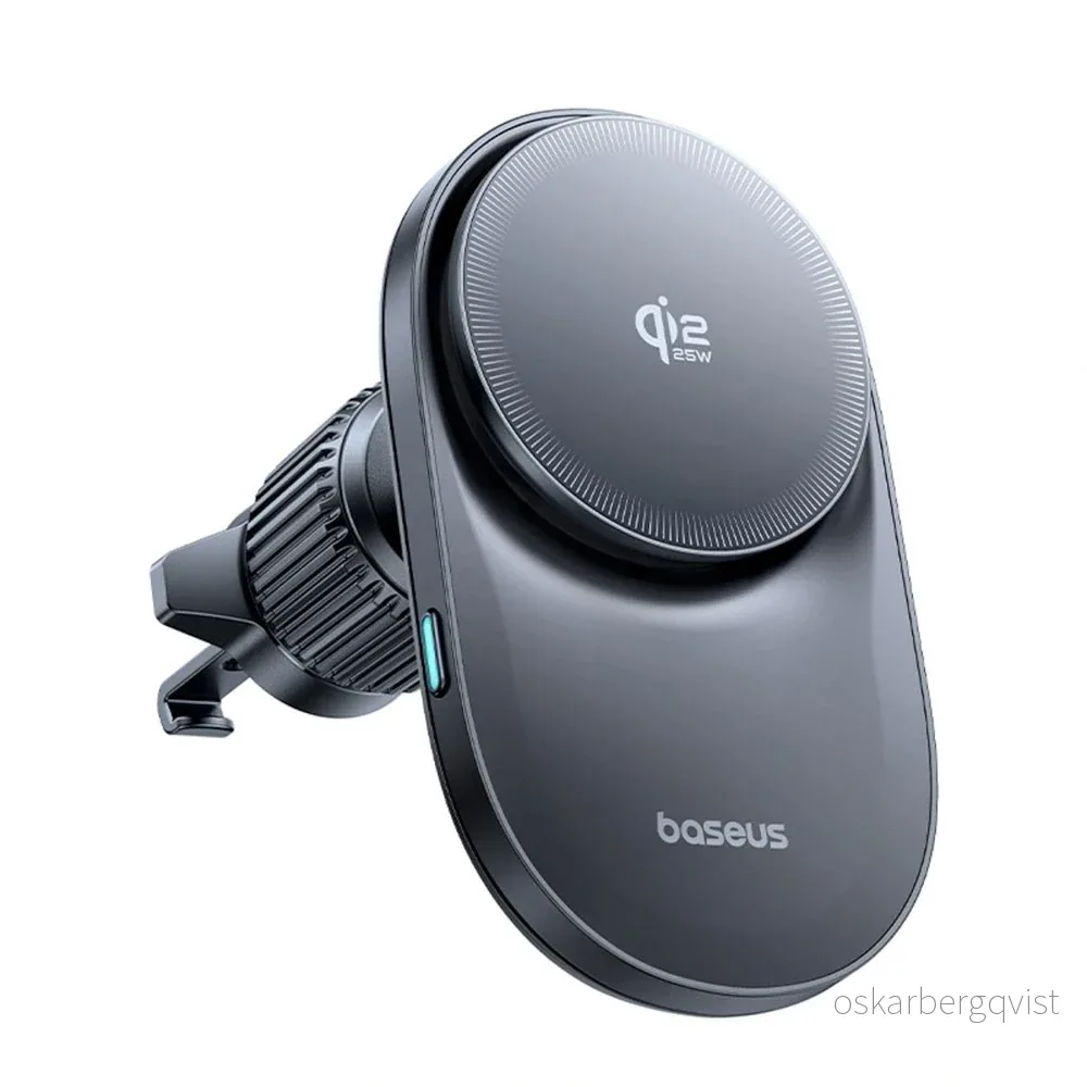 Baseus Magnetisk Bilholder med Trådløs Lading & Vifte – Ventilasjonsgi v:9758632 Baseus Magnetisk Bilholder med Trådløs Lading & Vifte – Ventilasjonsgi v:9758632