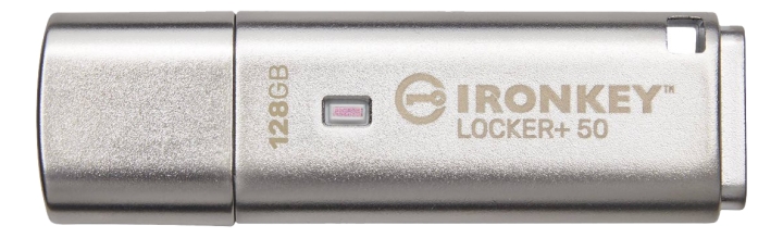 Kingston 128 GB IKLP50 AES USB-minnepinne v:8251679 Kingston 128 GB IKLP50 AES USB-minnepinne v:8251679