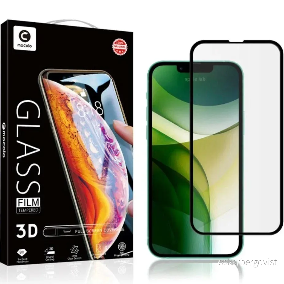 iPhone 13 / 13 Pro MOCOLO Curved Herdet Glass – Full-fit – Svart Kant v:9138116 iPhone 13 / 13 Pro MOCOLO Curved Herdet Glass – Full-fit – Svart Kant v:9138116