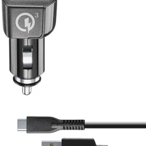 Cellularline Mobilutstyr: 15 W billader tilpasset Huawei, inkl. USB v:2930823