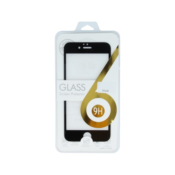 5D herdet skjermbeskytter for Samsung Note 10 Plus, svart ramme v:5601858 5D herdet skjermbeskytter for Samsung Note 10 Plus, svart ramme v:5601858