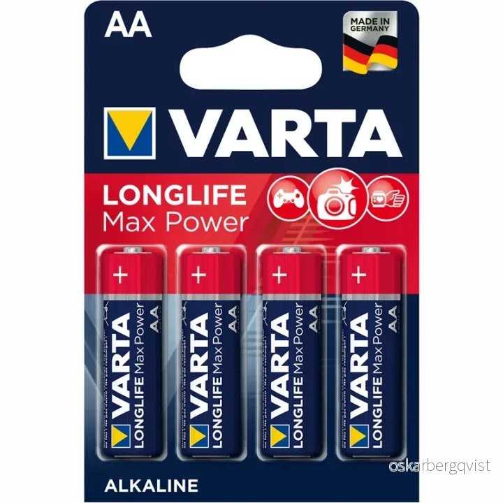 Varta Longlife Max Power AA / LR6 Ba v:4407870