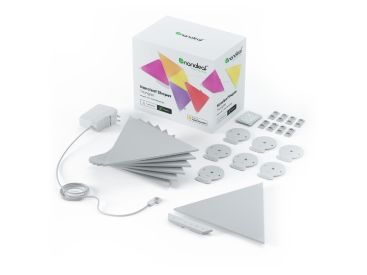 Nanoleaf Shapes - Triangles Expansion Pack - 3 paneler v:5061976
