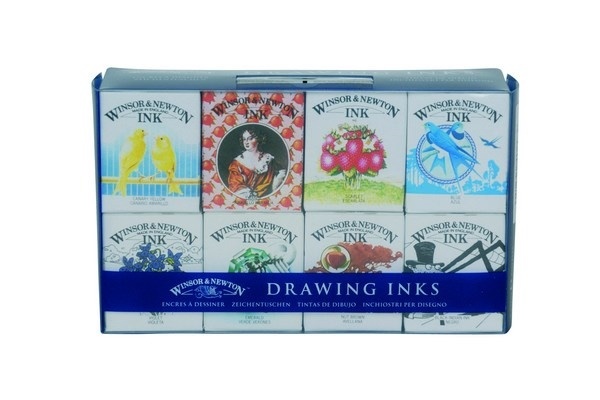 Tegneblekk Henry Collection 8x14 ml v:8026206