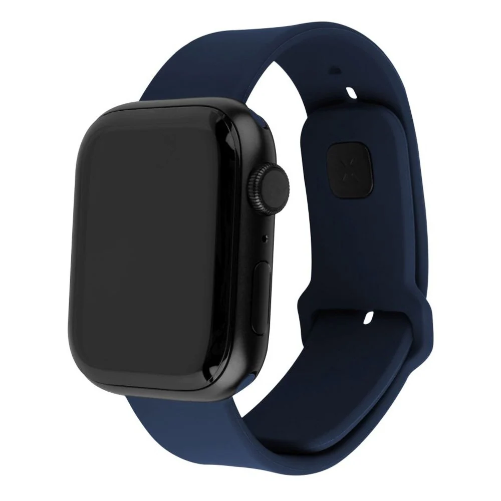 Fixed Apple Watch (42/44/SE/45/46/49mm) Sporty Wide Silikonremsett – B v:9056510 Fixed Apple Watch (42/44/SE/45/46/49mm) Sporty Wide Silikonremsett – B v:9056510