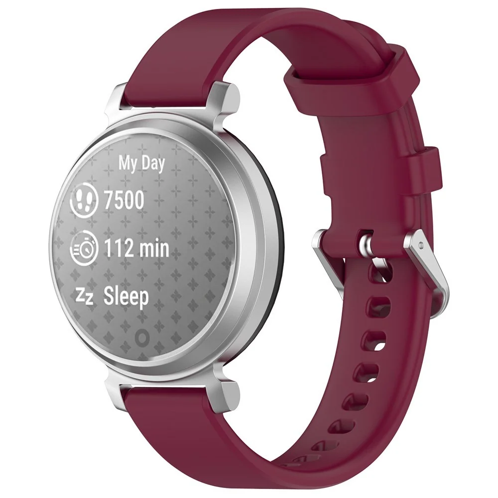 EIDERWOOD Universal Smartwatch 14mm Silikonrem med Metallspenne – Mørk v:2000737
