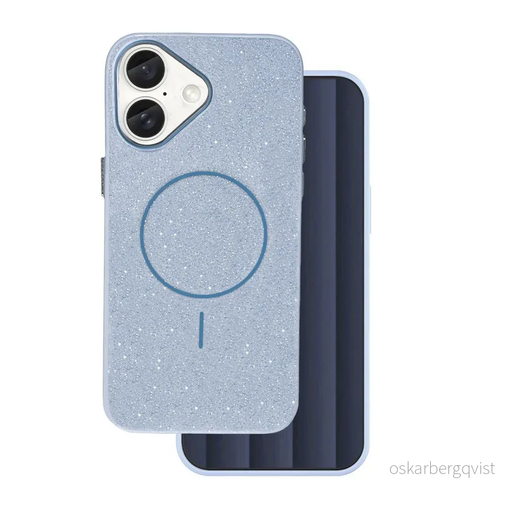 iPhone 17 Pro TFO Glitter Thin Deksel – MagSafe Kompatibel – Blå v:1251447 iPhone 17 Pro TFO Glitter Thin Deksel – MagSafe Kompatibel – Blå v:1251447