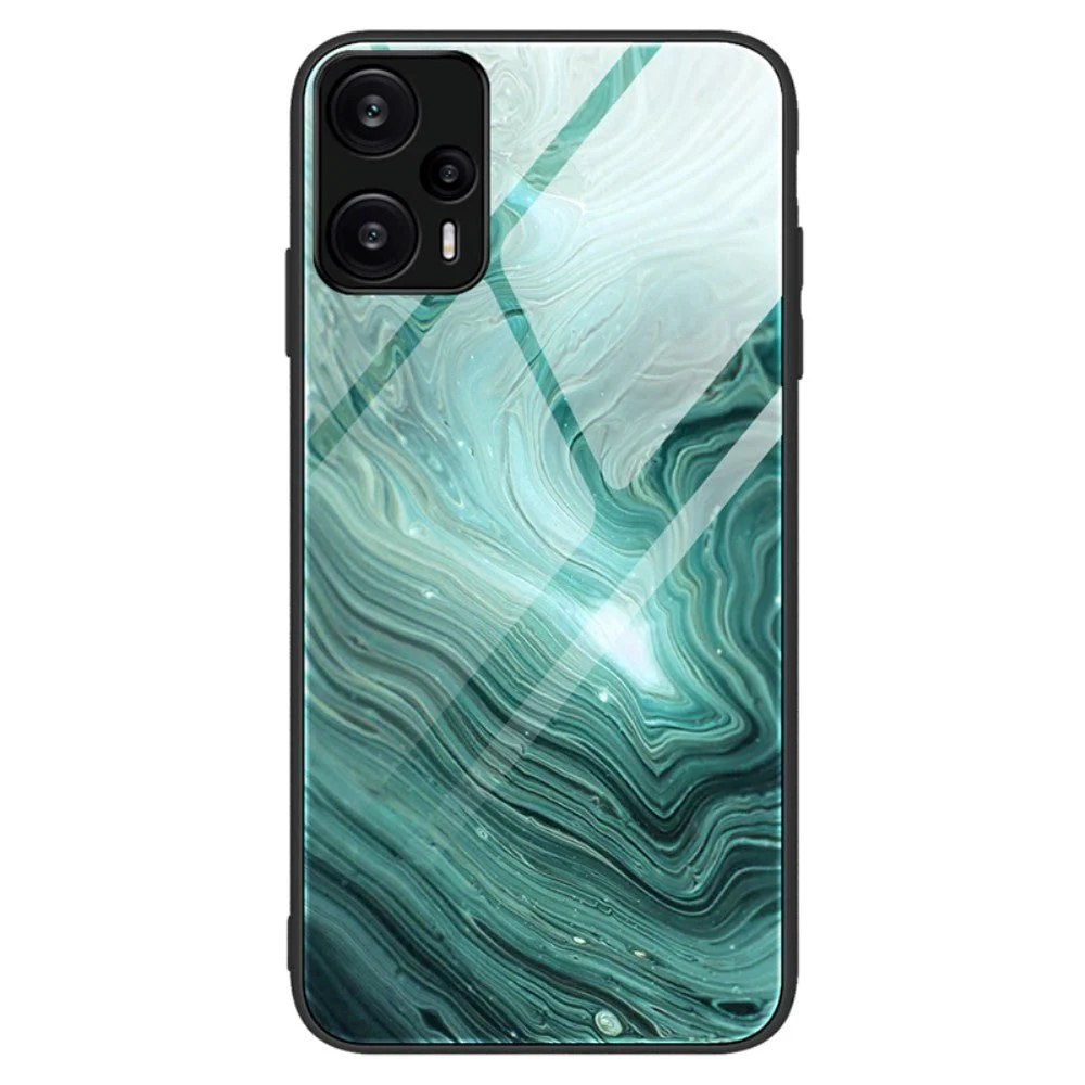Xiaomi Poco F5 Deksel m. Glassbakside - Marmor Stein v:5059970