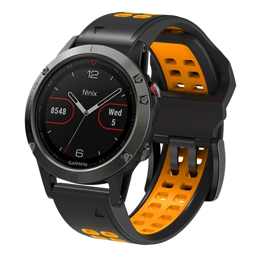 Garmin Universal Silikonstropp med Doble Dull (26mm QuickFit) – Svart v:6343643 Garmin Universal Silikonstropp med Doble Dull (26mm QuickFit) – Svart v:6343643