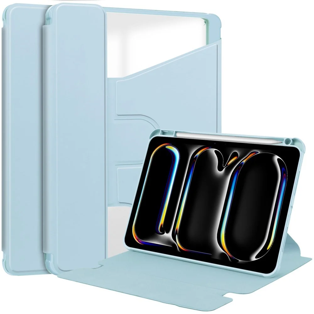 EIDERWOOD iPad Pro 11" (2025 / 2024) Hybrid Flip Deksel m. Roterende S v:3651574 EIDERWOOD iPad Pro 11" (2025 / 2024) Hybrid Flip Deksel m. Roterende S v:3651574