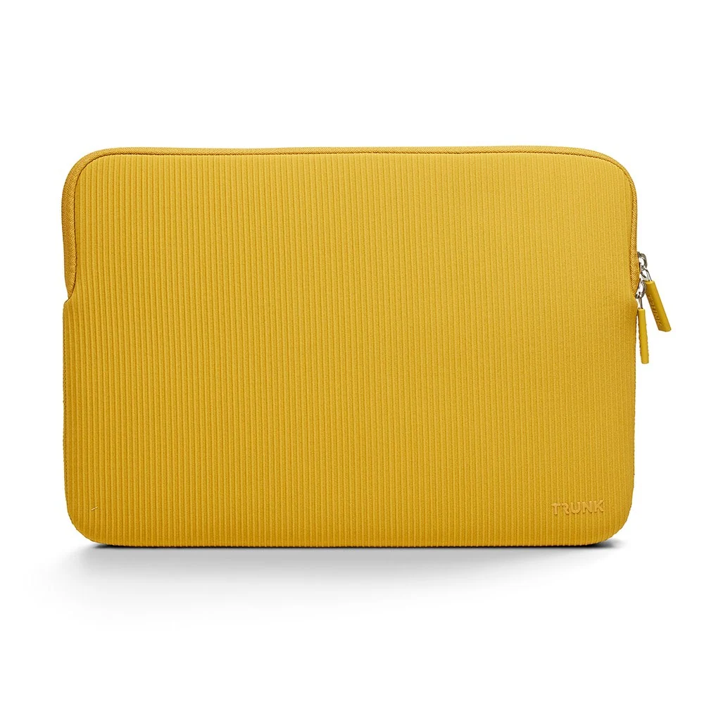 TRUNK 14" MacBook Pro Ribbed Velvet Sleeve - Gul v:3433752