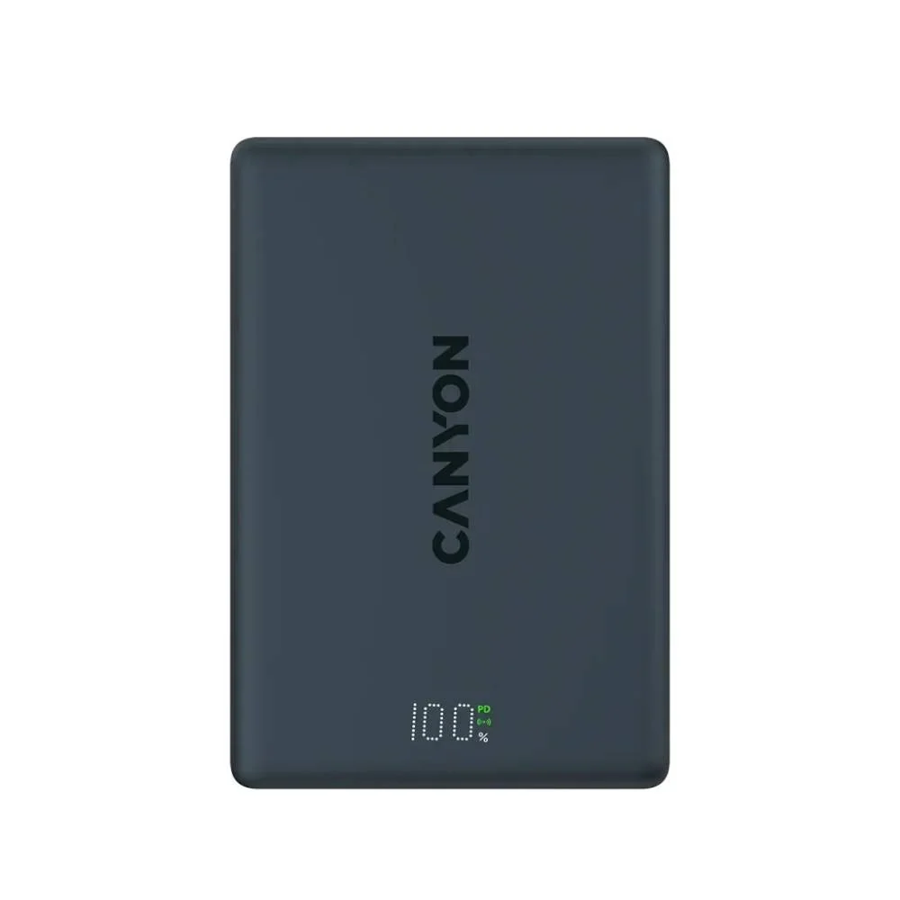 Canyon OnPower 511 10.000 mAh PowerBank – MagSafe Kompatibel – Svart v:4045611 Canyon OnPower 511 10.000 mAh PowerBank – MagSafe Kompatibel – Svart v:4045611