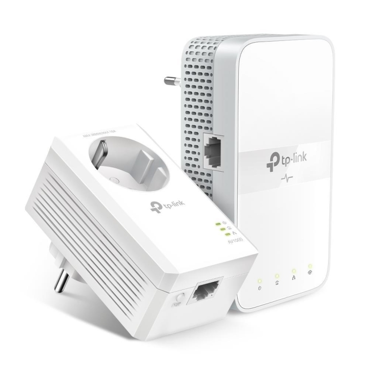 TP-Link AV1000 Gigabit Passthrough Powerline ac Wi-Fi-sett /TL-WPA7617 KIT v:5383157