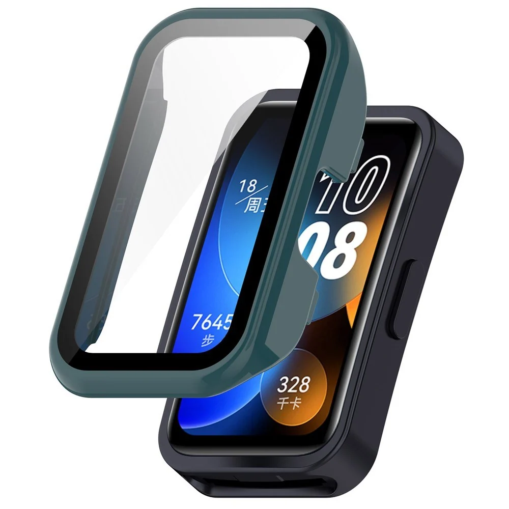 Huawei Band 10 / 9 / 8 EIDERWOOD Hard Plast Deksel m. Beskyttelsesglas v:3403042