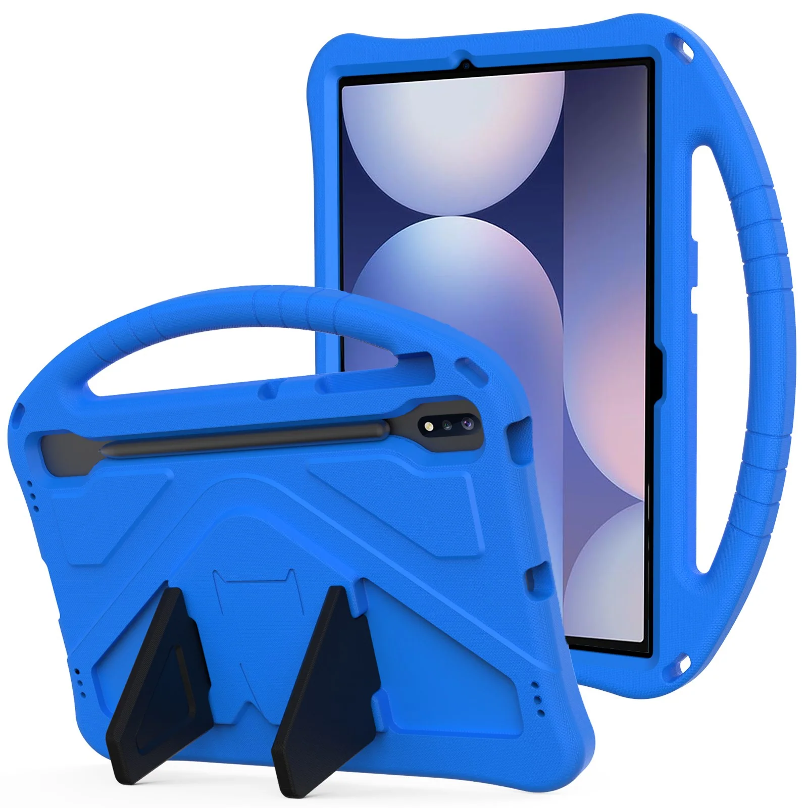 EIDERWOOD Samsung Galaxy Tab S10+ Barneskrin med Kickstand – Blå v:8523667 EIDERWOOD Samsung Galaxy Tab S10+ Barneskrin med Kickstand – Blå v:8523667