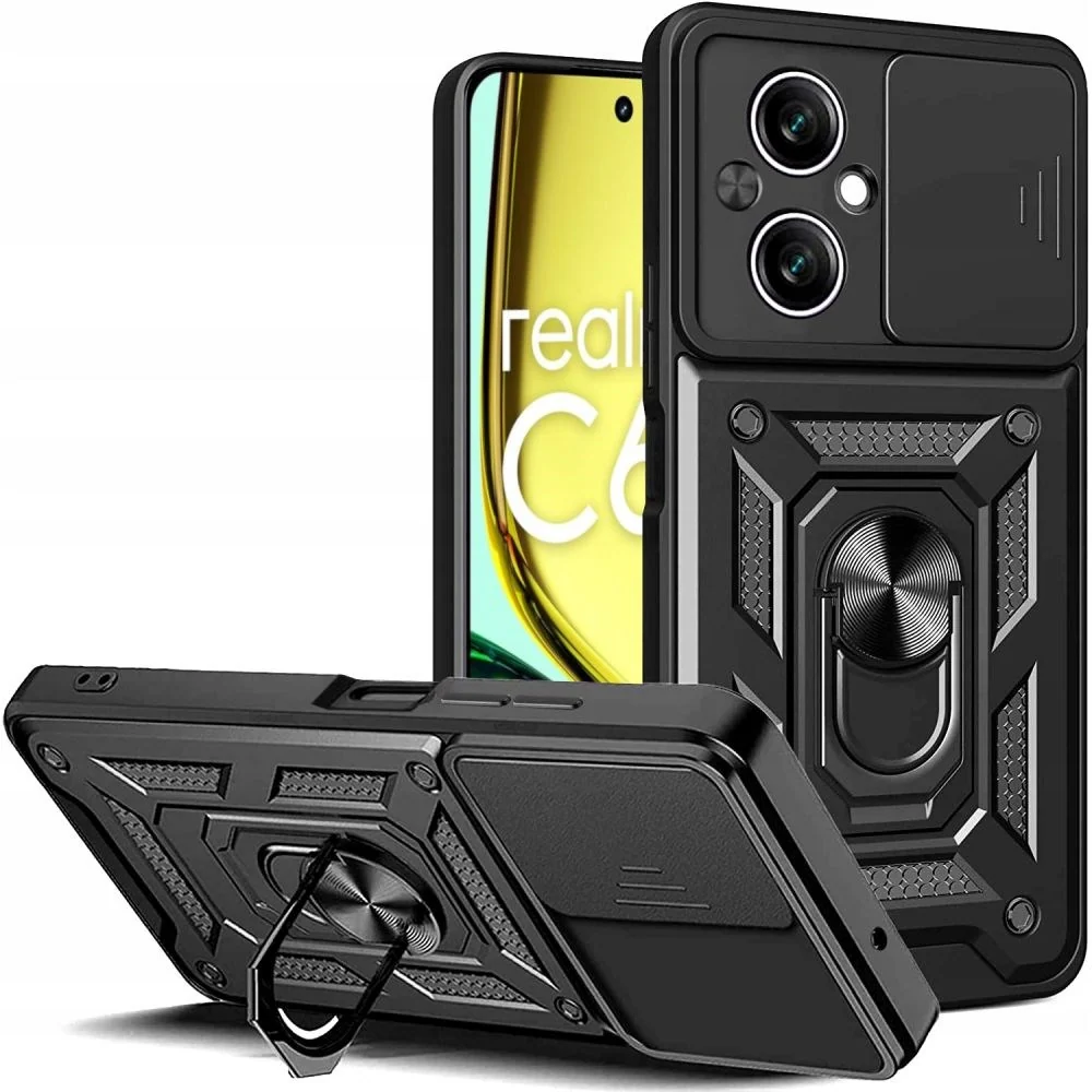 Realme C67 (4G) Tech-Protect Camshield Deksel med Magnetisk Ring og St v:1926118