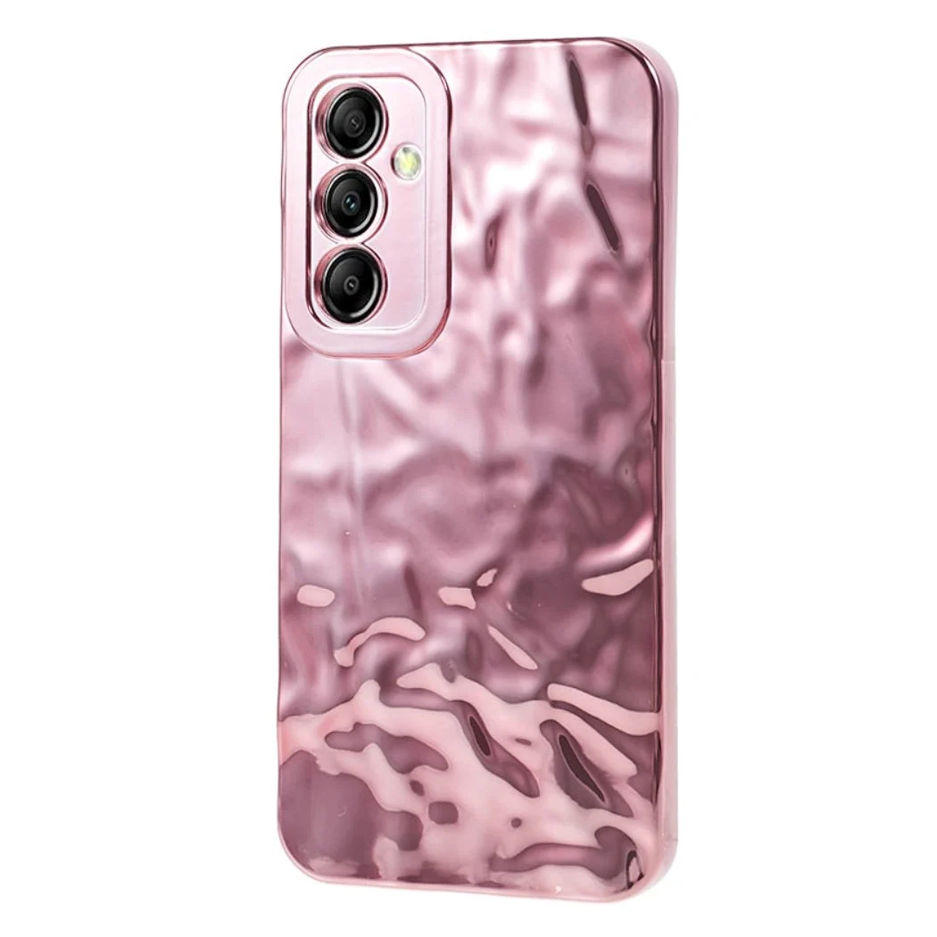 Samsung Galaxy A24 Glinsende Fleksibel Plast Bakside Deksel - Bølget D v:1933122