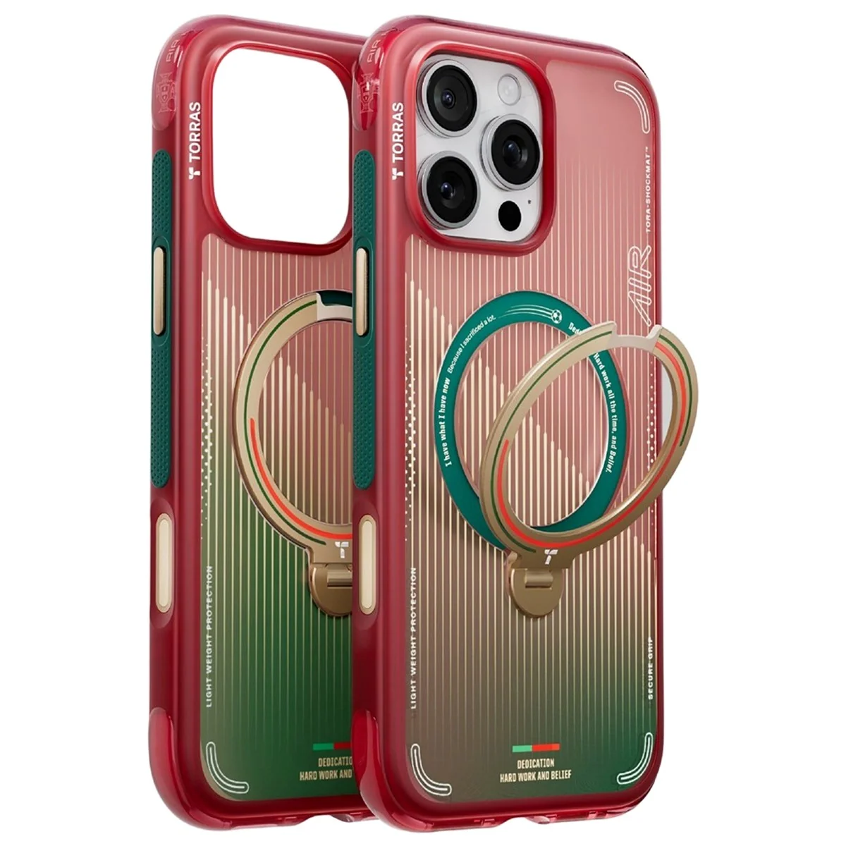 iPhone 16 Pro TORRAS Ostand Q3 Air Deksel med 360° Støtte – MagSafe Ko v:8257714 iPhone 16 Pro TORRAS Ostand Q3 Air Deksel med 360° Støtte – MagSafe Ko v:8257714