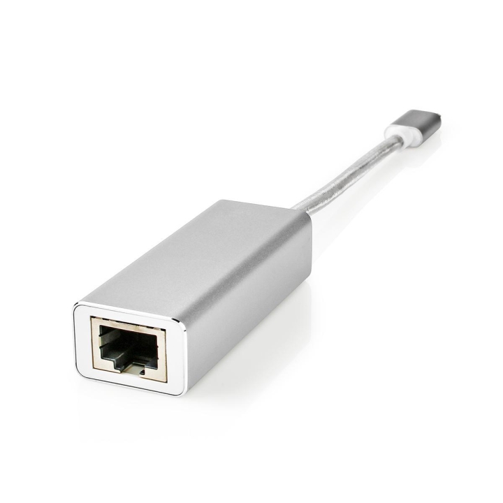 Nedis USB-nettverkskort | USB 3.2 Gen 1 | 1 Gbps | USB-C™ Hann | RJ45 Hun | 0.20 m | Rund | Gull belagt | Fortinnet Kobber | Sølv | Deksel Vindusboks v:4577748 Nedis USB-nettverkskort | USB 3.2 Gen 1 | 1 Gbps | USB-C™ Hann | RJ45 Hun | 0.20 m | Rund | Gull belagt | Fortinnet Kobber | Sølv | Deksel Vindusboks v:4577748