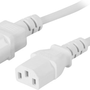 DELTACO förlängningskabel PC/skärm rak IEC C13 – rak IEC C14 0,5m v v:1258768 DELTACO förlängningskabel PC/skärm rak IEC C13 – rak IEC C14 0,5m v v:1258768