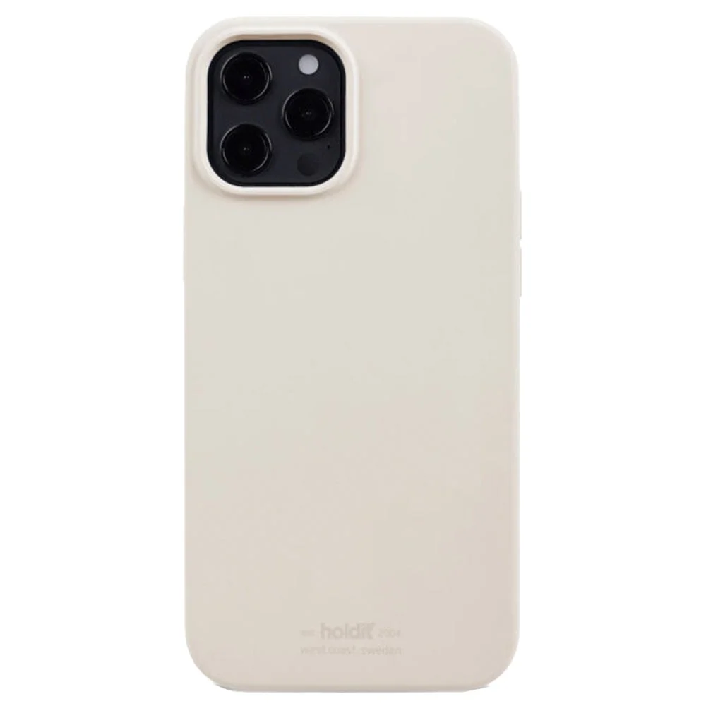 Holdit iPhone 12 / 12 Pro Soft Touch Silikon Deksel – Light Beige v:7234563 Holdit iPhone 12 / 12 Pro Soft Touch Silikon Deksel – Light Beige v:7234563