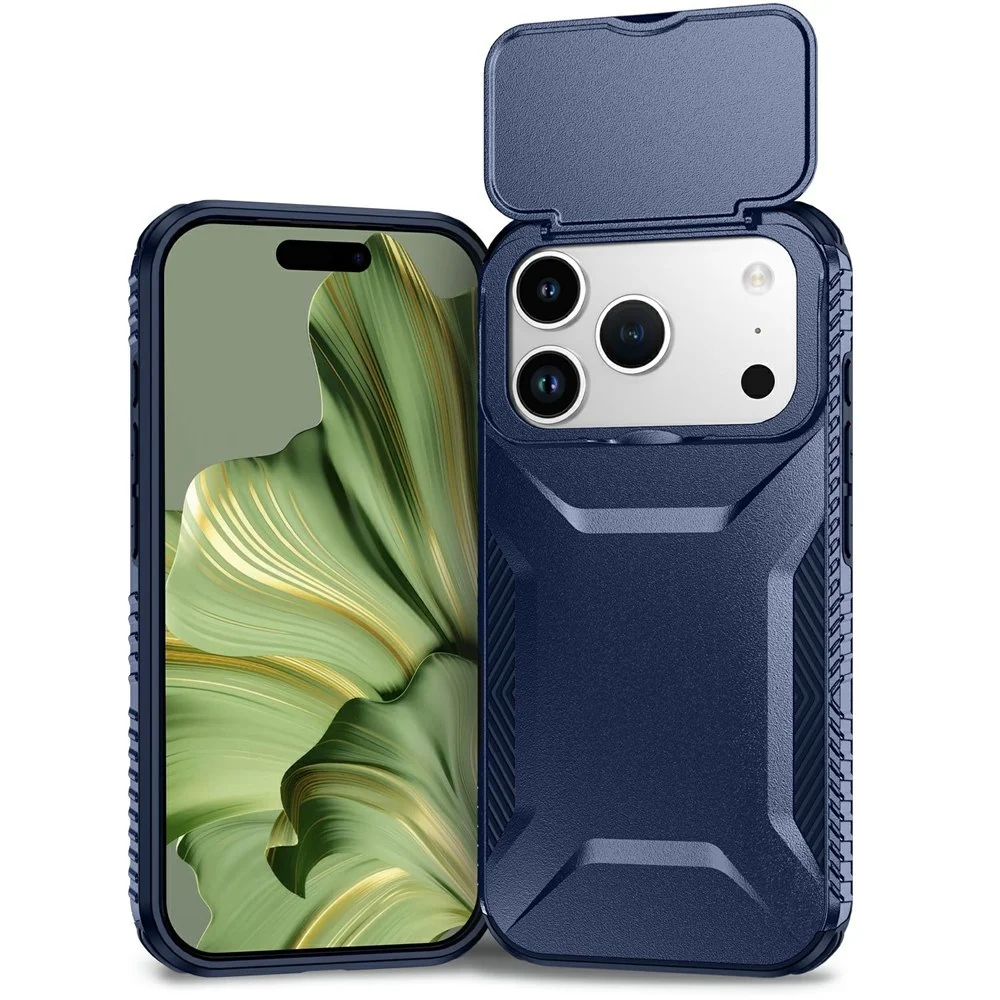 iPhone 18 Pro / 17 Pro EIDERWOOD Hybrid Plast Deksel m. Cam Slider – B v:123227 iPhone 18 Pro / 17 Pro EIDERWOOD Hybrid Plast Deksel m. Cam Slider – B v:123227
