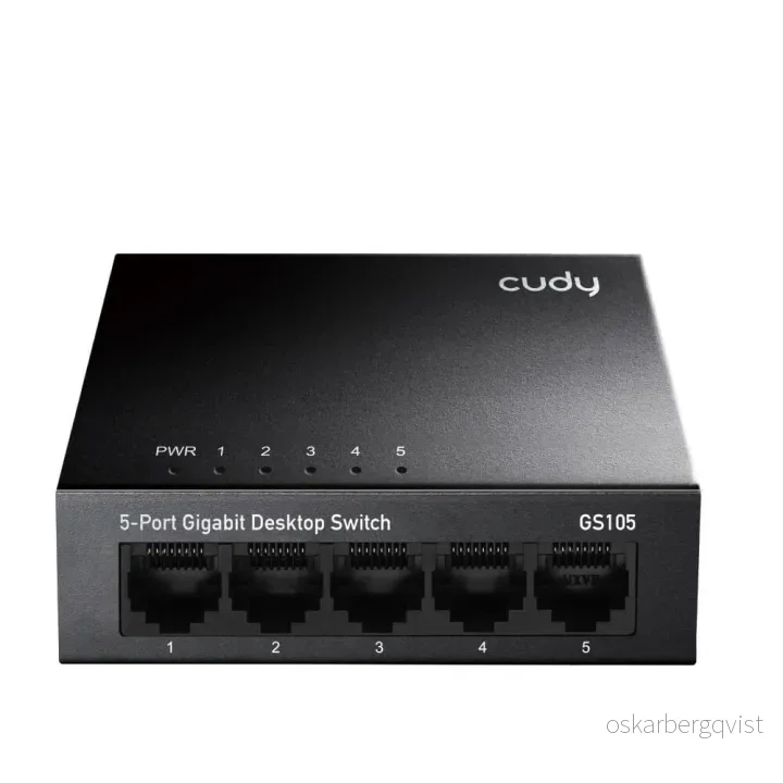 CUDY Switch GS105 5-port Gigabit v:3477403 CUDY Switch GS105 5-port Gigabit v:3477403