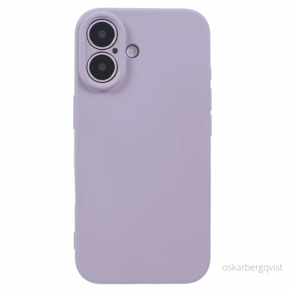 EIDERWOOD iPhone 16 Matt Fleksibelt Plast Deksel – Lilla v:8381032 EIDERWOOD iPhone 16 Matt Fleksibelt Plast Deksel – Lilla v:8381032