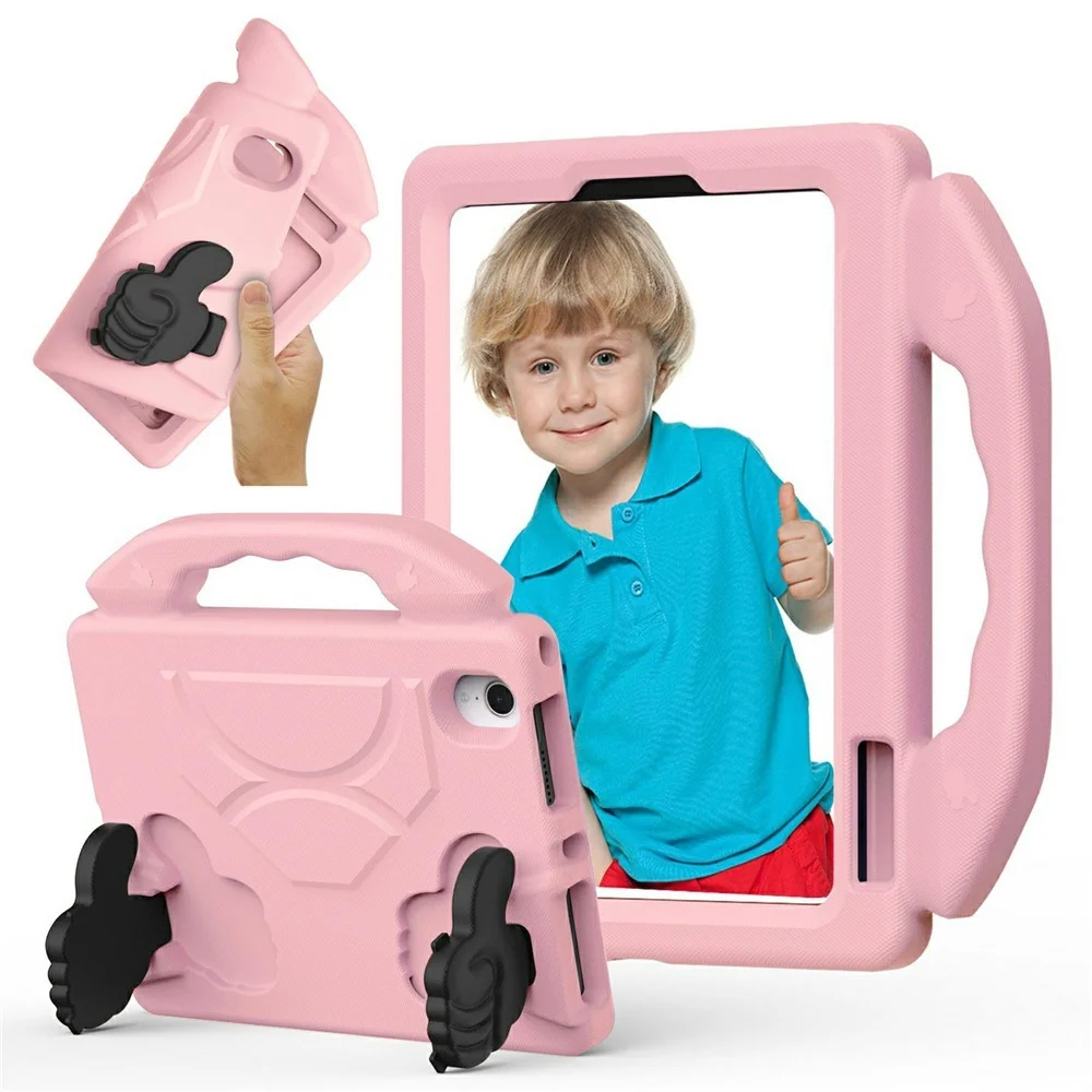 EIDERWOOD iPad Mini (2024 / 2021) Barn Deksel m. Thumb Kickstand – Ros v:4576791 EIDERWOOD iPad Mini (2024 / 2021) Barn Deksel m. Thumb Kickstand – Ros v:4576791
