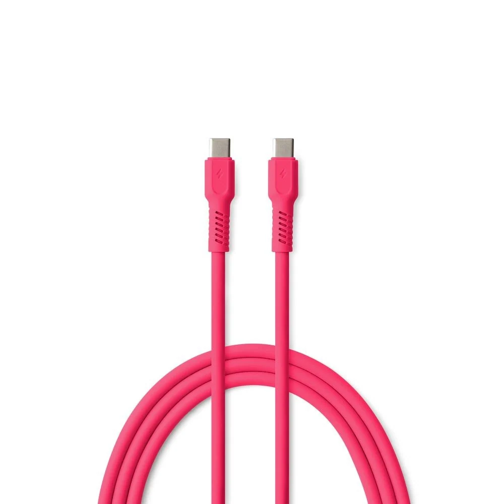 Colorum 60W USB-C til USB-C Kabel – 1.8m – Magenta v:5166978 Colorum 60W USB-C til USB-C Kabel – 1.8m – Magenta v:5166978
