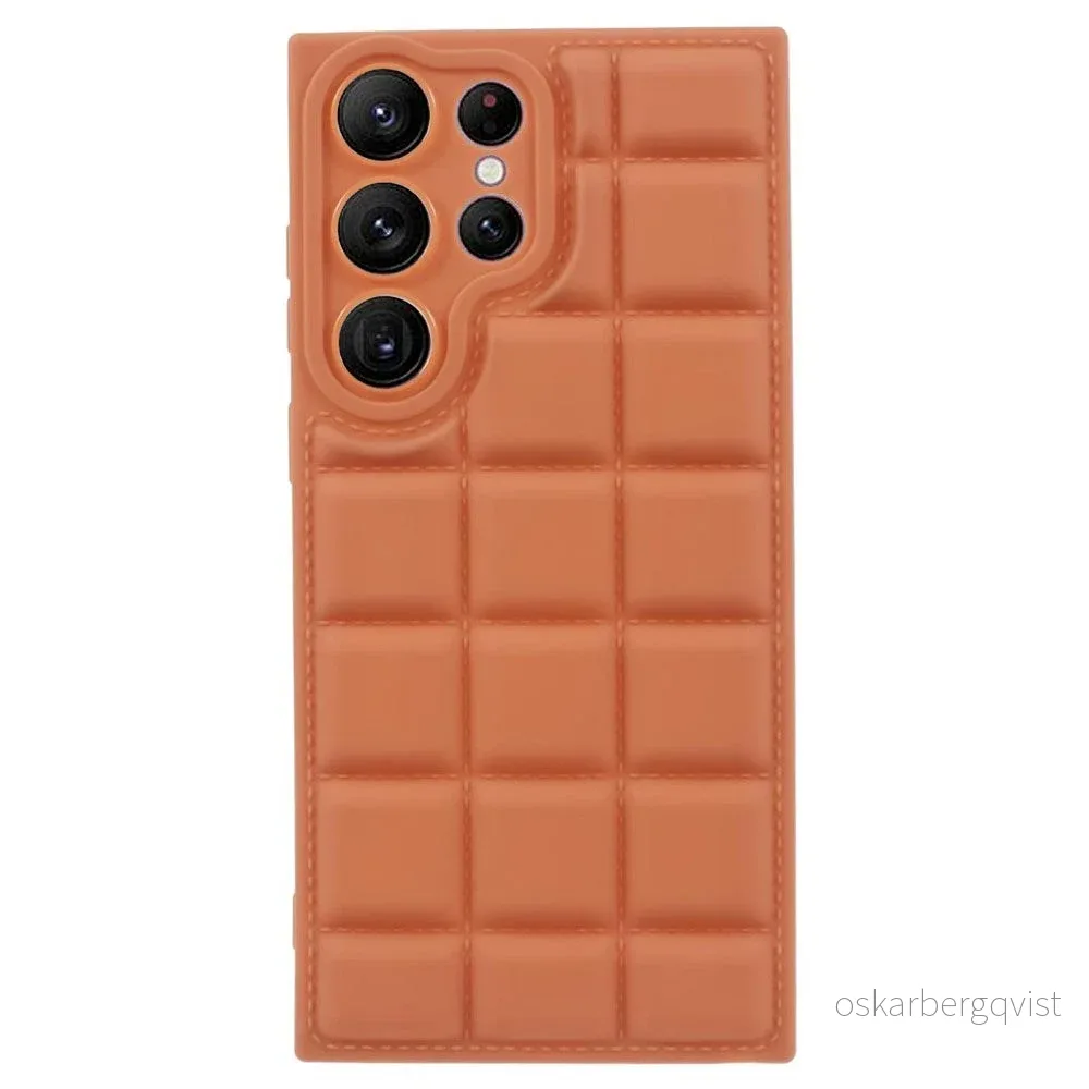 Samsung Galaxy S24 Ultra Fleksibelt Plast Deksel med Jakketekstur – Br v:6506627 Samsung Galaxy S24 Ultra Fleksibelt Plast Deksel med Jakketekstur – Br v:6506627
