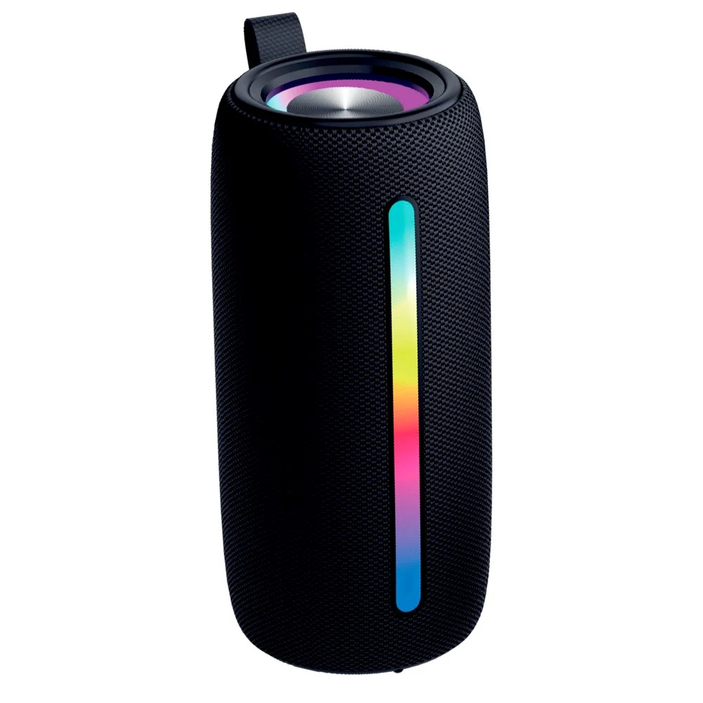 Denver Trådløs Bluetooth-Høyttaler med Innebygd Dynamisk Lys – Svart v:9747884 Denver Trådløs Bluetooth-Høyttaler med Innebygd Dynamisk Lys – Svart v:9747884