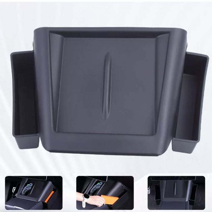 Midtkonsolldeksel med oppbevaring for Tesla Model 3 v:9330573 Midtkonsolldeksel med oppbevaring for Tesla Model 3 v:9330573